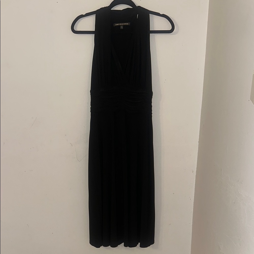 Jones Wear Black Midi Dress